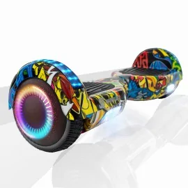 6.5 Zoll Hoverboard, Regular HipHop PRO, Maximale Reichweite, Smart Balance