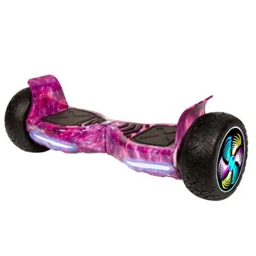 8.5 Zoll Hoverboard Off-Road, Hummer Galaxy Pink PRO, Standard Reichweite, Smart Balance